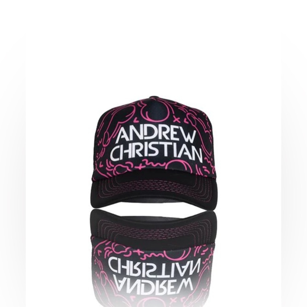 Andrew Christian Pop Art Pns Mesh Cap Hat OSFM NEW!